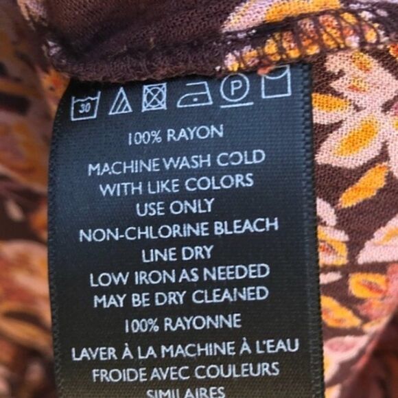 Urban Outfitters Helena Romper Size XS Brown Orange Boho - Picture 6 of 6